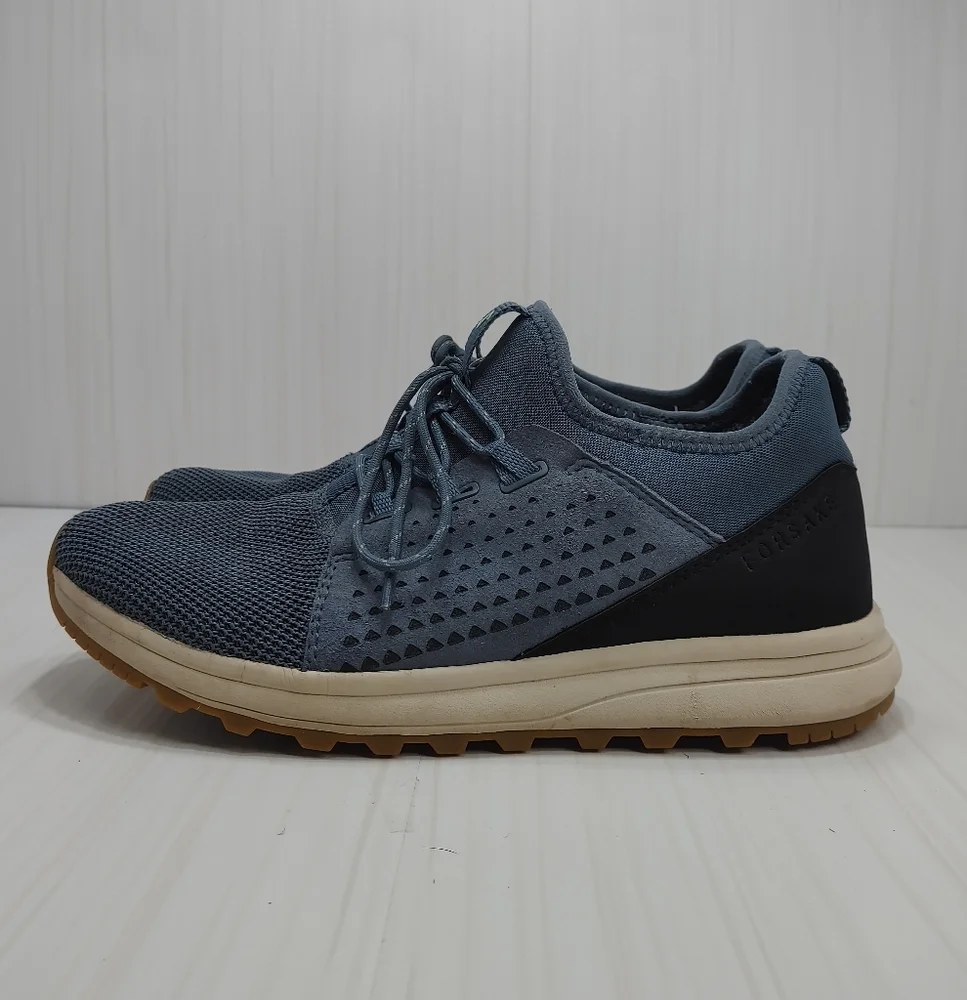 Forsake Meridian‎ Hiking Shoes Sneakers Azure Blue Lace Up Low Top US 9.5